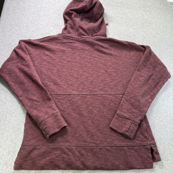 Carhartt‎ Women’s Relaxed Fit Hoodie Small Maroon Heather Pullover 103591 - Picture 8 of 10